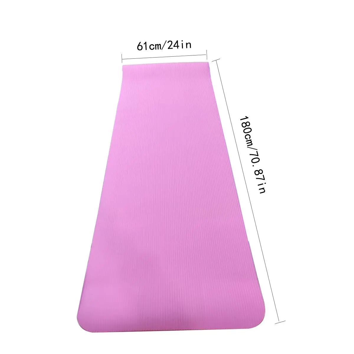 Solid Color Non-Slip Pilates Mat
