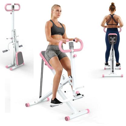 Foldable Squat Rodeo Core Exercise Machine