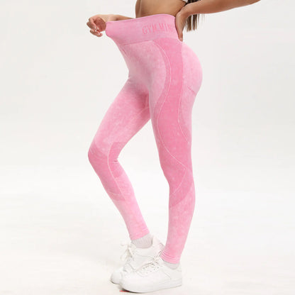 High Waist Knitted Butt-Lifting Yoga Pants