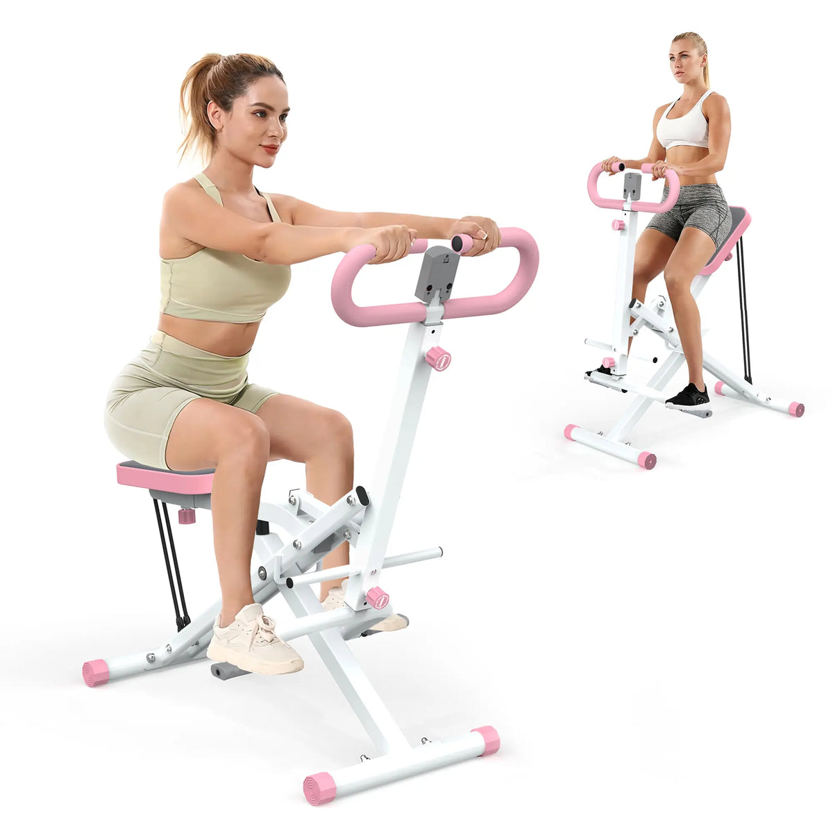 Foldable Squat Rodeo Core Exercise Machine