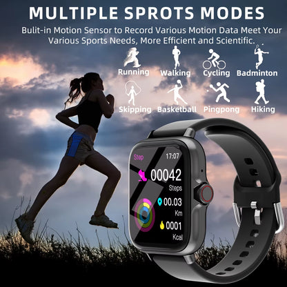 SmartSync Pro™ – Next-Gen Bluetooth Smartwatch for Daily Health &amp; Call