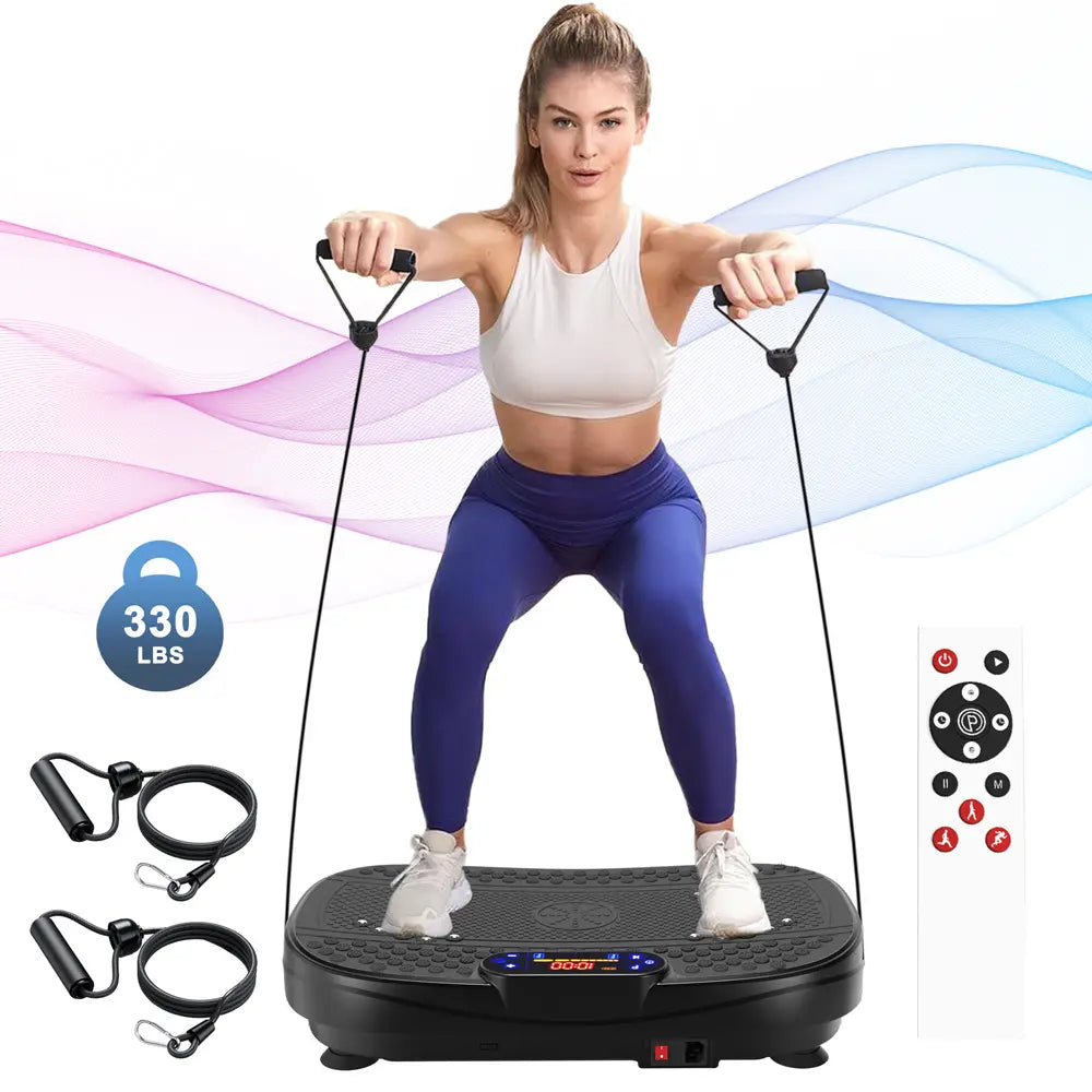 Vibration Plate Fitness Exercise Machine
