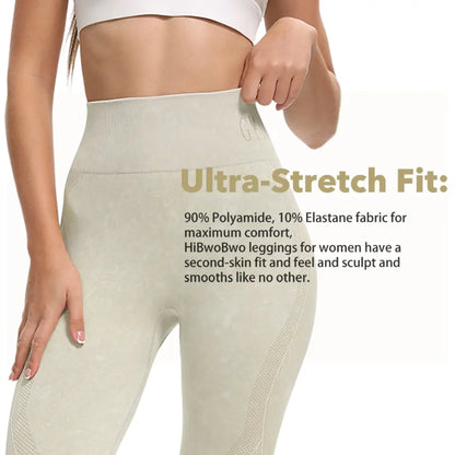 High Waist Knitted Butt-Lifting Yoga Pants