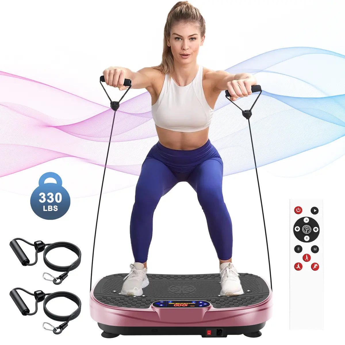 Vibration Plate Fitness Exercise Machine