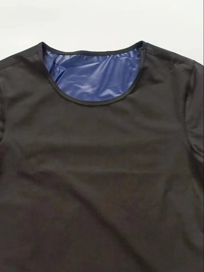 Tight Fit Sauna Sweat Workout Top