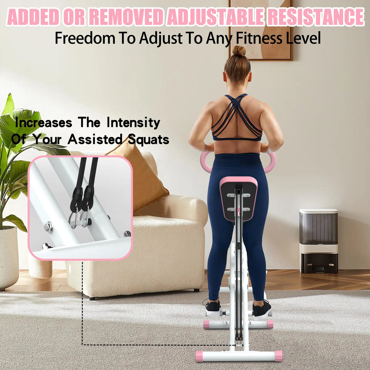 Foldable Squat Rodeo Core Exercise Machine