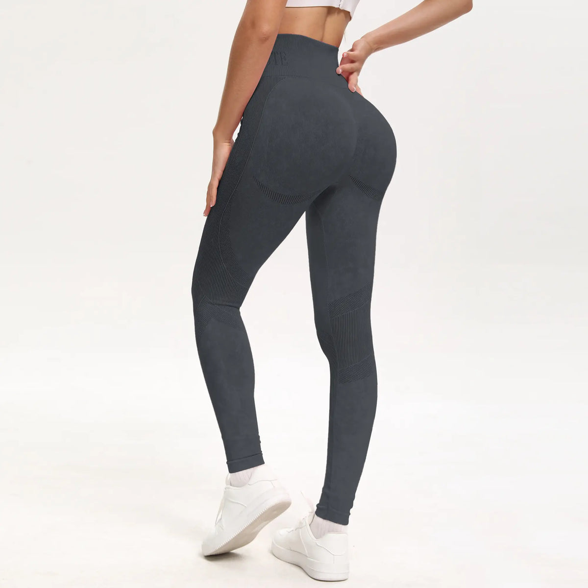 High Waist Knitted Butt-Lifting Yoga Pants