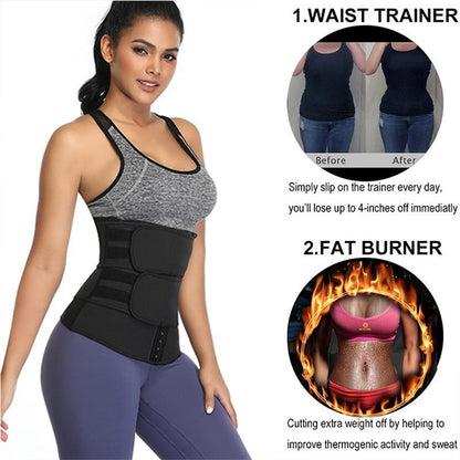 Sauna Waist Trainer Belt