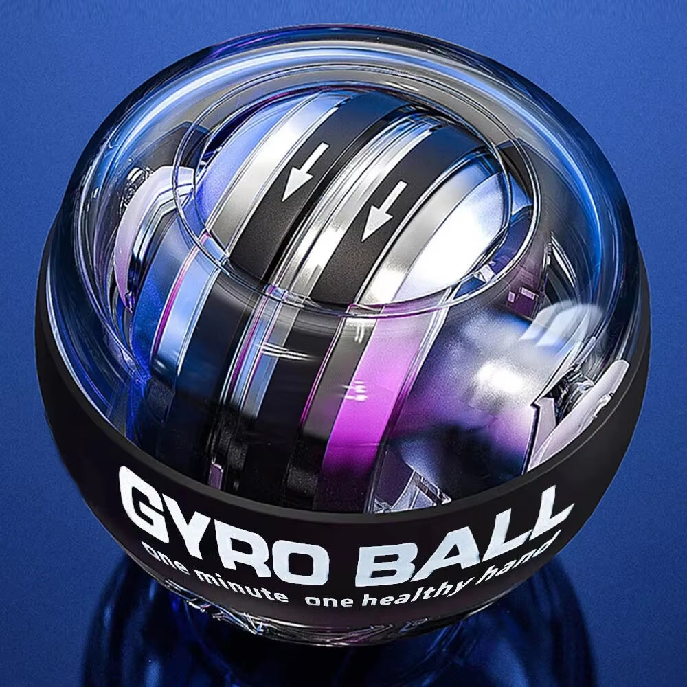 GyroForce™ LED Power Wrist Ball – Light Up Your Strength, Anywhere, Anytime