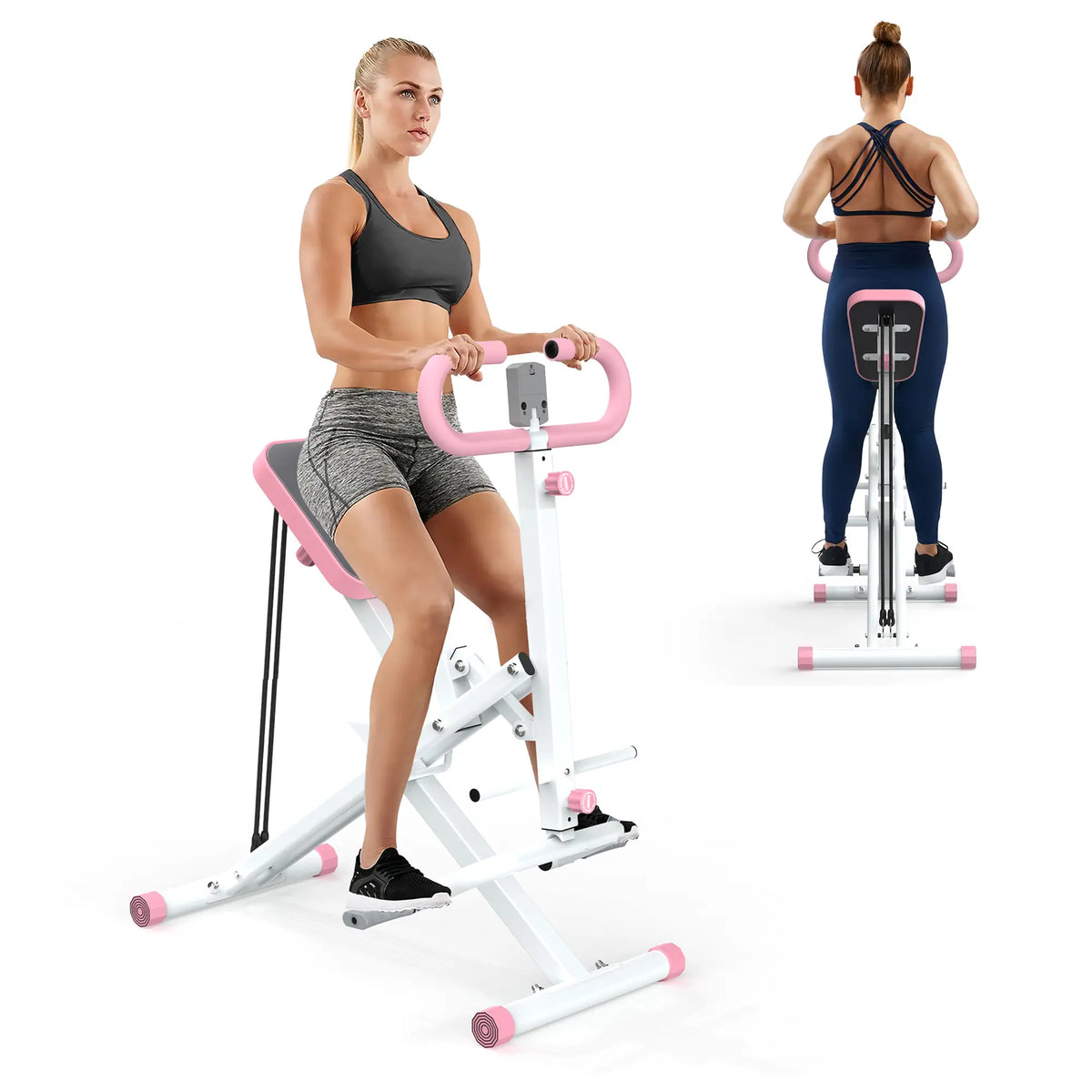 Foldable Squat Rodeo Core Exercise Machine
